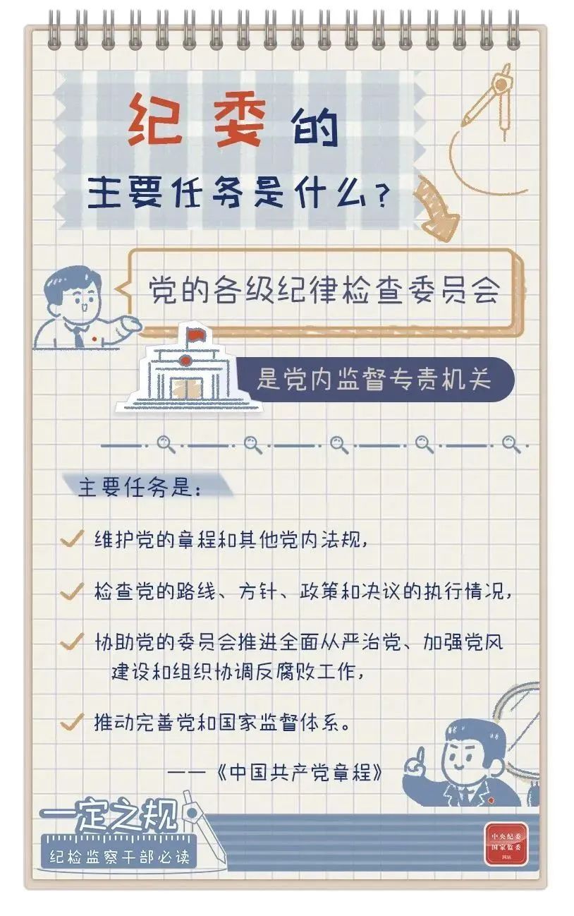 一定之规：纪委的主要任务是什么？