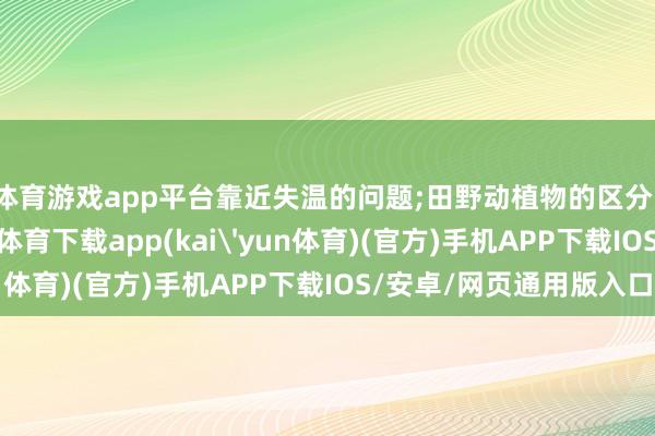 体育游戏app平台靠近失温的问题;田野动植物的区分、怎样过滤水-kai云体育下载app(kai'yun体育)(官方)手机APP下载IOS/安卓/网页通用版入口